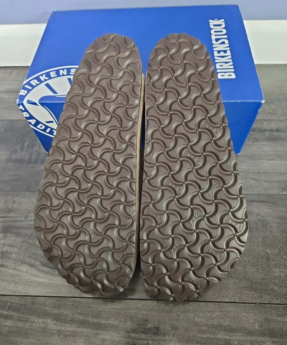 ** New BIRKENSTOCK Boston Soft footbed Taupe Size 43